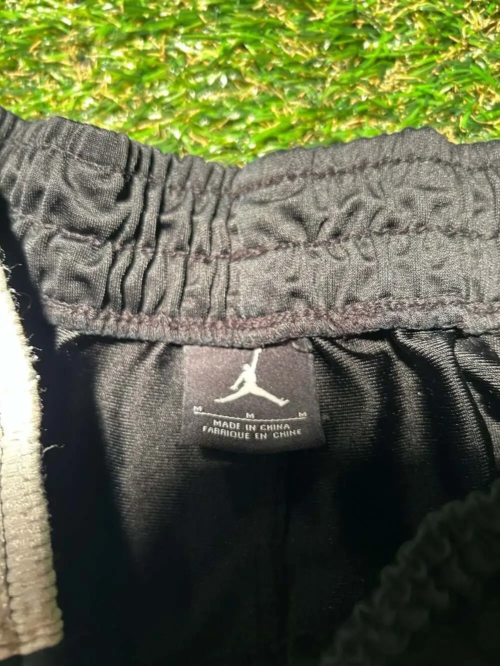 Jordan Basketball Performance Shorts Black Green White Size Medium